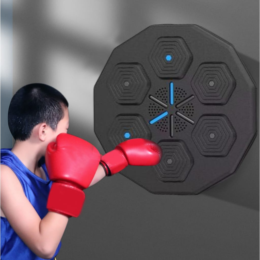 MUSIC BOXING MACHINE SAMSAK Music Boxing Game Amazon Tinju Gantung Berdiri Dinding Bantalan Tinju Anak dewasa 1set lengkap music boxing target