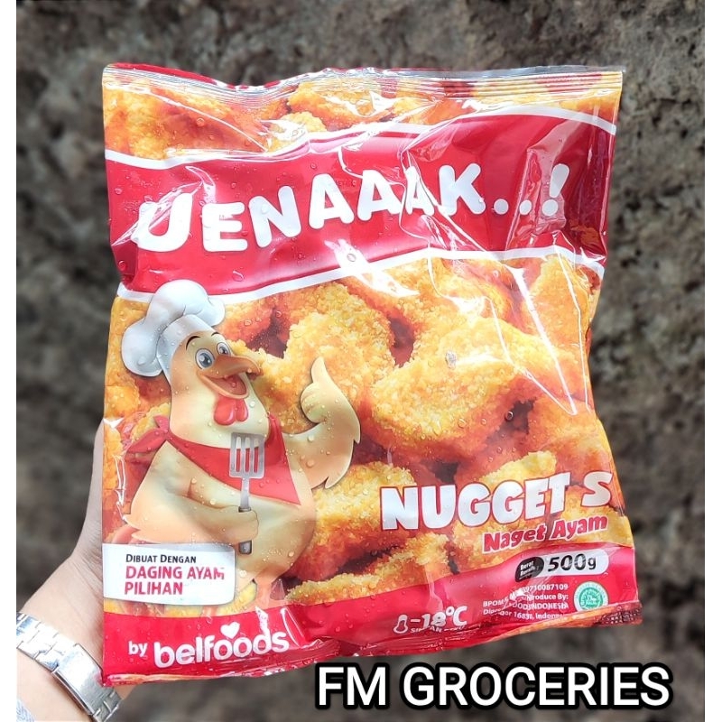 

Belfoods Naget Ayam Uenaaak 500gram