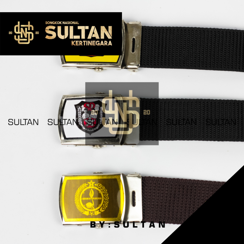SABUK GESPER Ikat Pinggang Sekolah SD/SMP/SMA/Pramuka Osis dan Pramuka