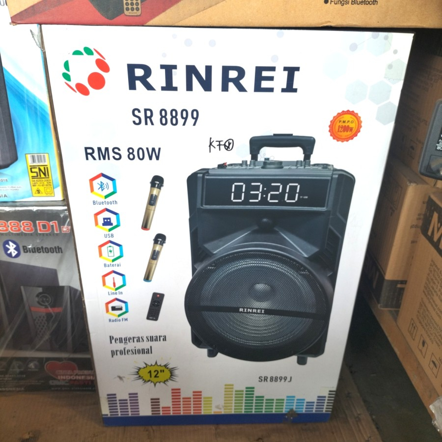 Speaker Portable Rinrei SR 8899 J