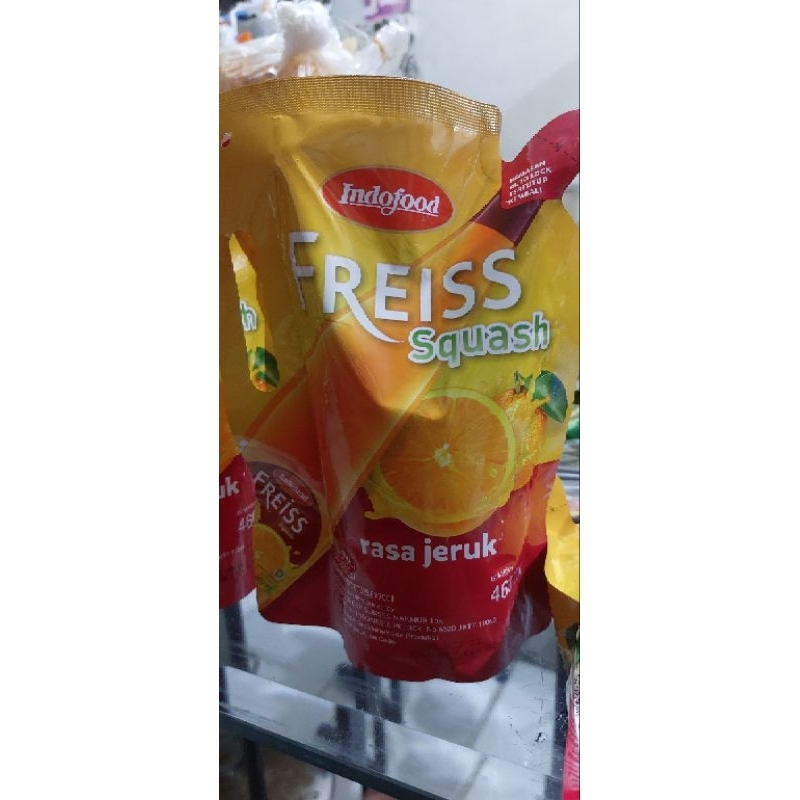 indofood Freiss Squash Rasa Jeruk Expired 2024 460ml