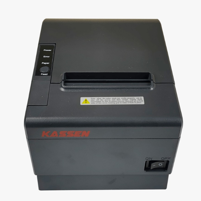 ( PAKET 6 ) Paket Mesin Kasir Bluetooth Resto / Restoran Usaha Bisnis Printer Thermal 80MM + Cash Drawer / Laci Uang + Scanner 1D / 2D Bluetooth Wireless + Kertas Struk