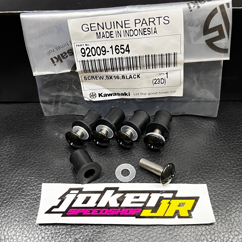 BAUT BODY NINJA FAIRING WINSIL MUR KARET RING PLASTIK KECIL CLEAR BAUT BODY ORIGINAL M5 BAUT 8