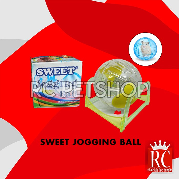 Mainan Hamster Sweet Rolling Jogging Ball