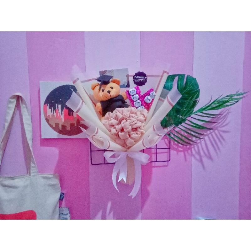 

Buket Hijab/Bucket Boneka/Buket Wisuda/Buket Murah