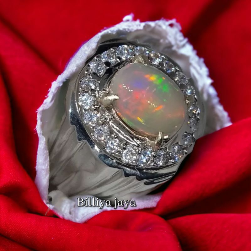 BATU CINCIN KALIMAYA CRSTAL FULL JARONG ORIGINAL
