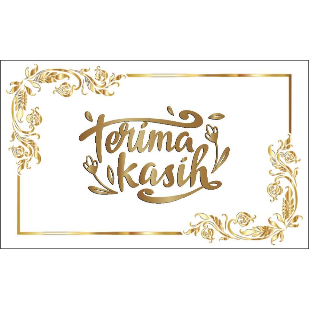 

Cetak Thankyou Card Custom 2