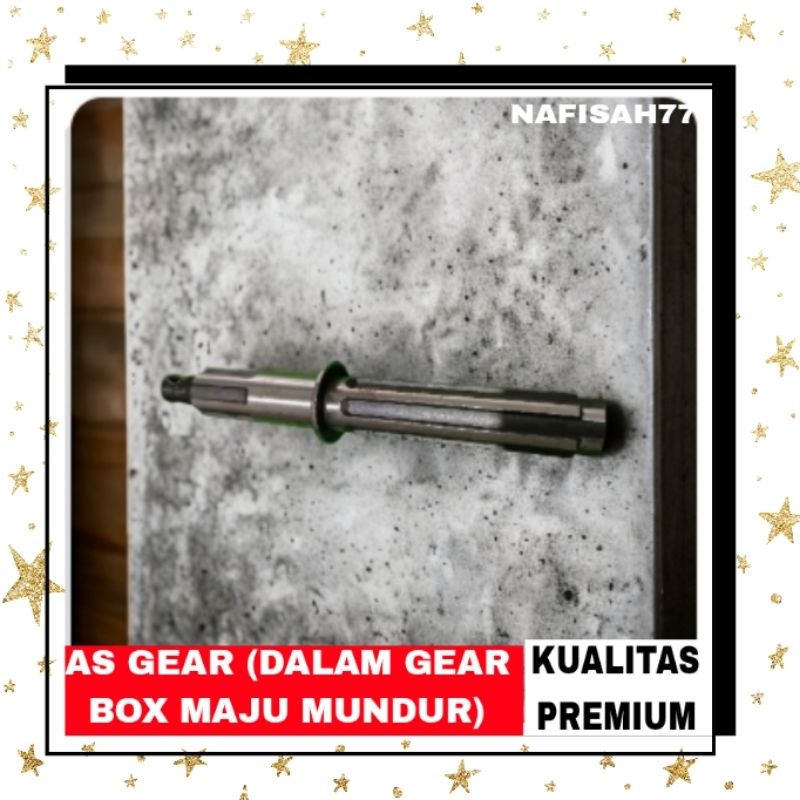 (KUALITAS PREMIUM)AS GEAR( DALAM AN GEAR BOX DEPAN MAJU MUNDUR) VIAR KAISAR RODA TIGA SPARE PARTS MO