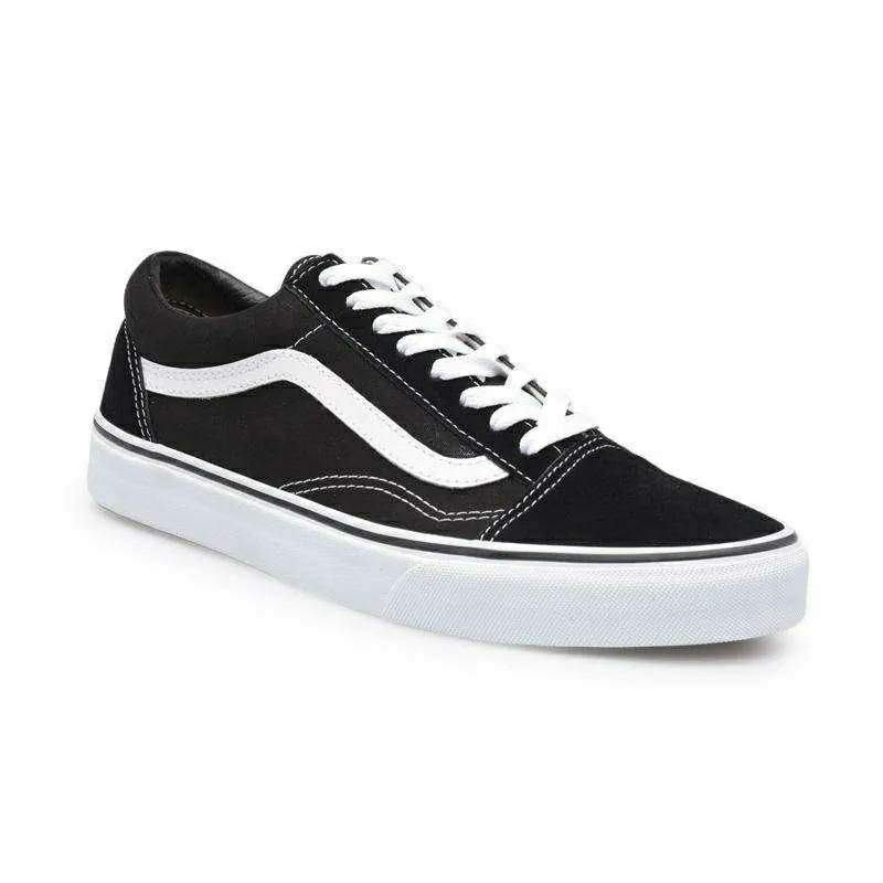 Sepatu Vans Old Skool Classic Black White