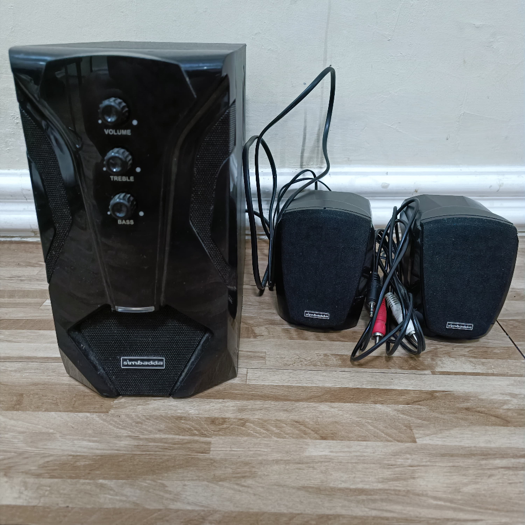 Speaker Aktif Komputer TV HP Simbadda CST 6100N Original Bekas