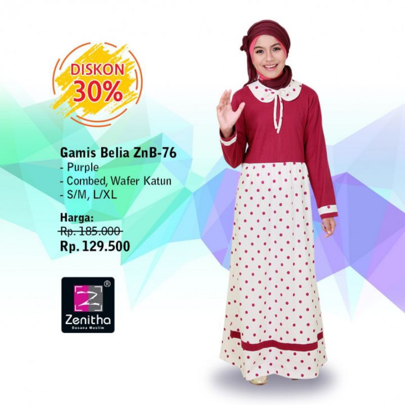 Gamis Belia 76 by Zenitha