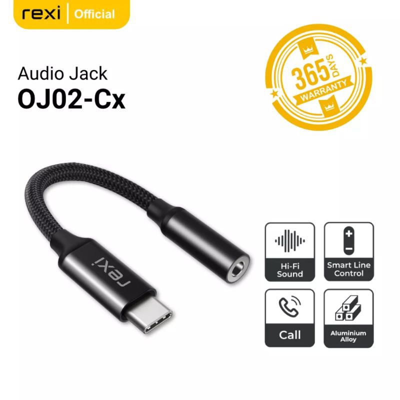 Rexione OJ02-C Adaptor Type-C Aux Audio Jack