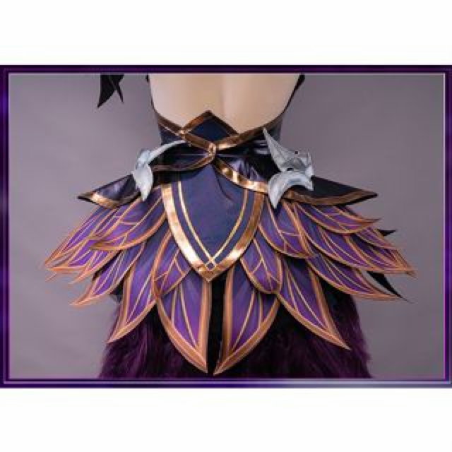 UWOWO League of Legend Cosplay Ahri Costume LOL Coven Ahri Costume Halloween Christmas Costume  Witch Women Dress