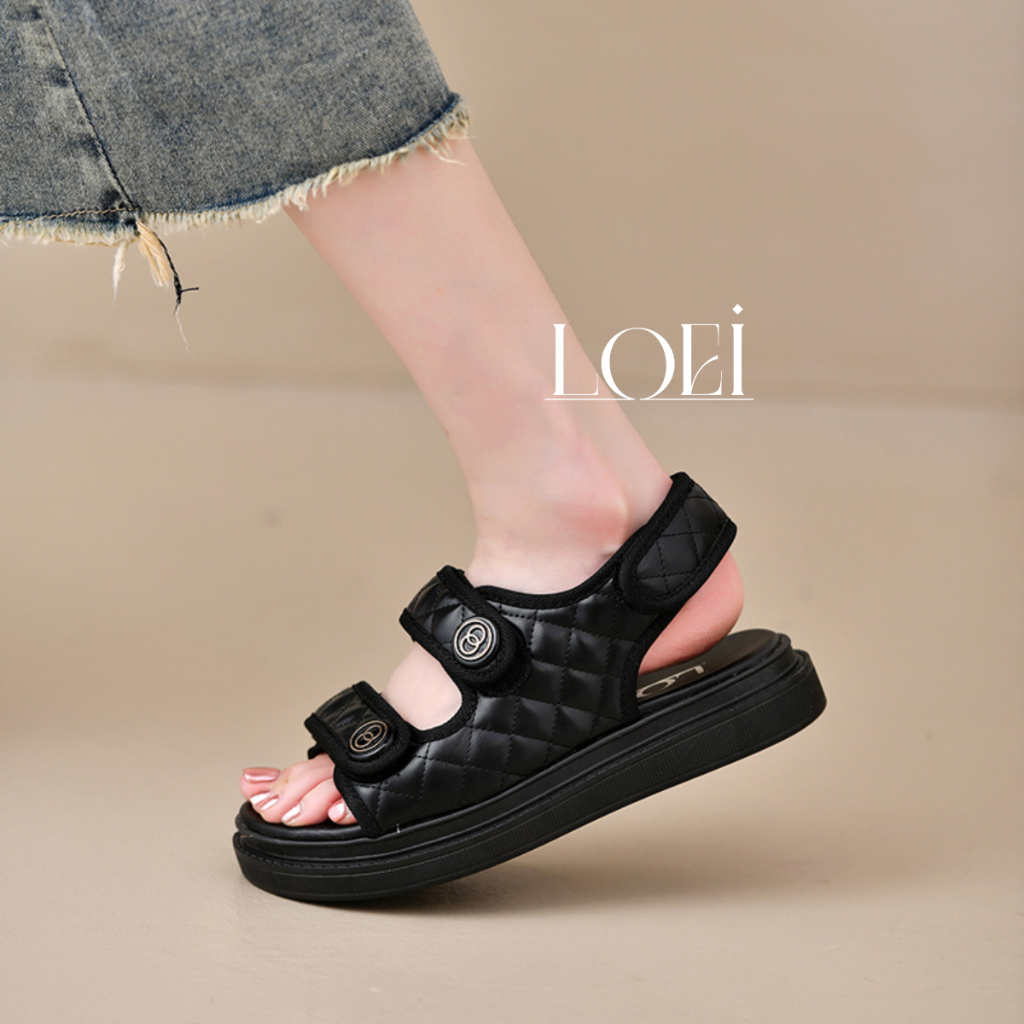 Sandal Wanita Import Flatshoes Kekinian 5116