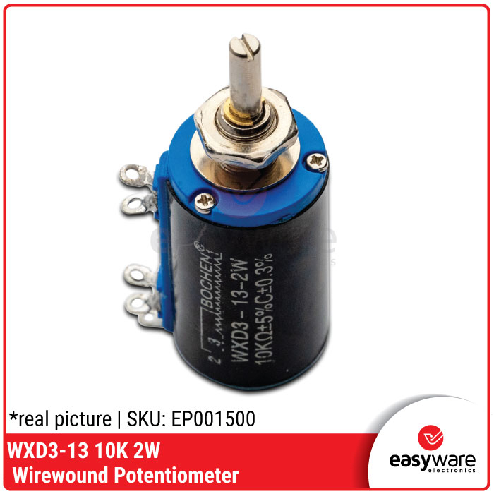 WXD3-13 10K 2W Wirewound Potentiometer Potensio Wirewound 10K