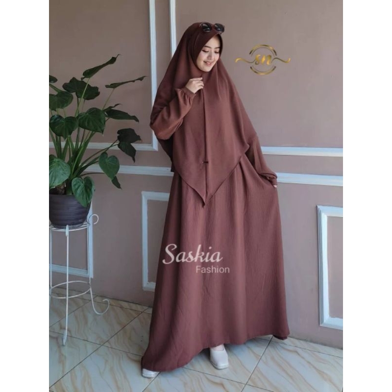 Zaira Syari Gamis Free Hijab