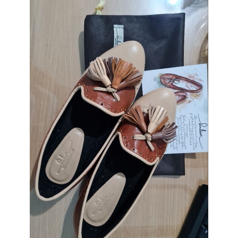 SEPATU KULIT WANITA/SEPATU SERLIUM/SEPATU KUKIT SAPI ASLI