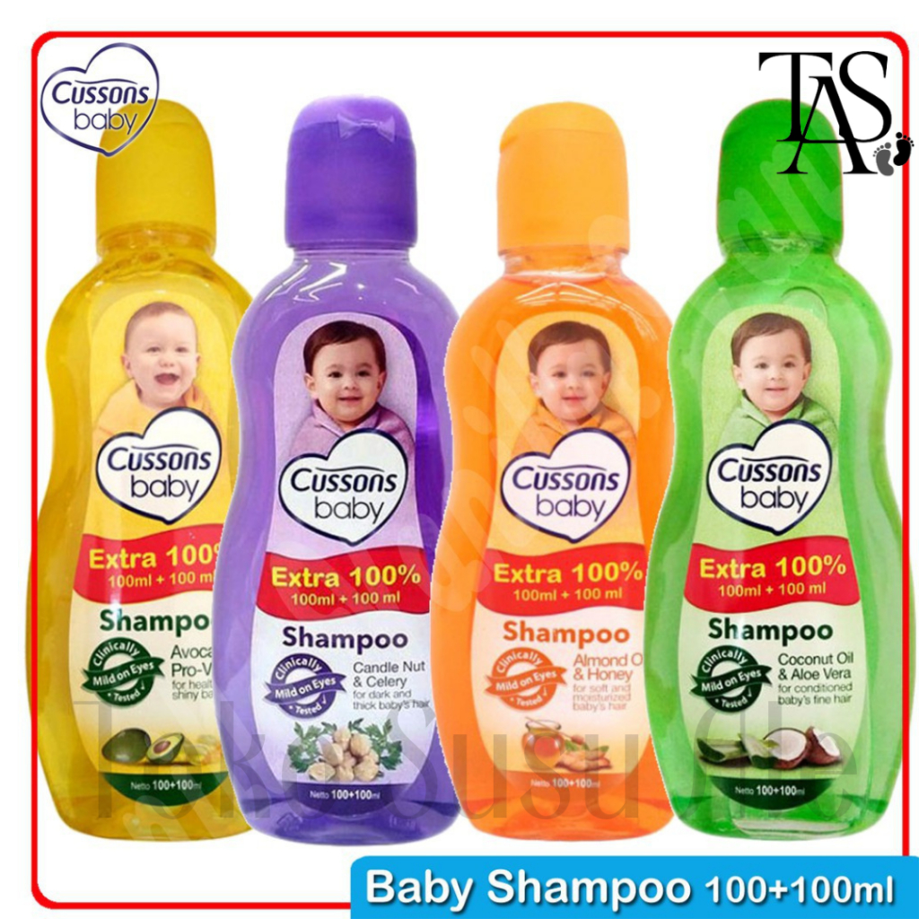 Cussons Baby Shampoo 100ML+100ML / Shampoo Bayi Cussons / Shampo