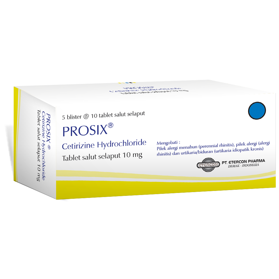 Prosix 𝟏 𝐊𝐨𝐭𝐚𝐤 𝐈𝐬𝐢 𝟓 𝐒𝐭𝐫𝐢𝐩 - Obat Pilek/Biduran/Gatal-Gatal Ampuh