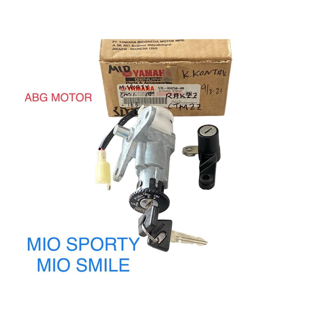 KUNCI KONTAK KOMPLIT MIO SPORTY SMILE ORIGINAL