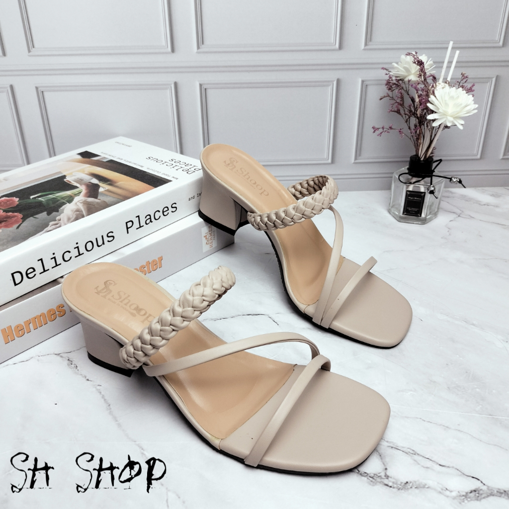 Sendal Heels Wanita Terbaru Kekinian Ad19