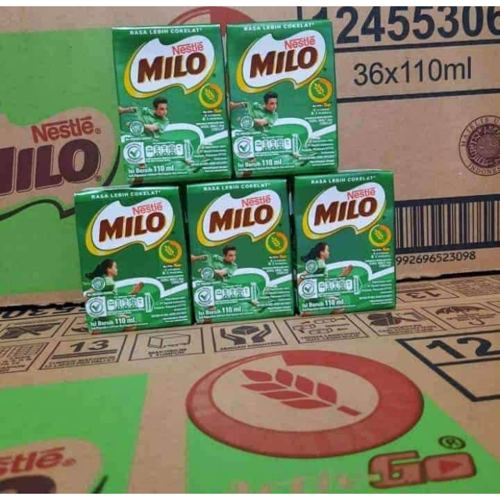 

UHT MILO 110 ML PAKET ISI 3PCS