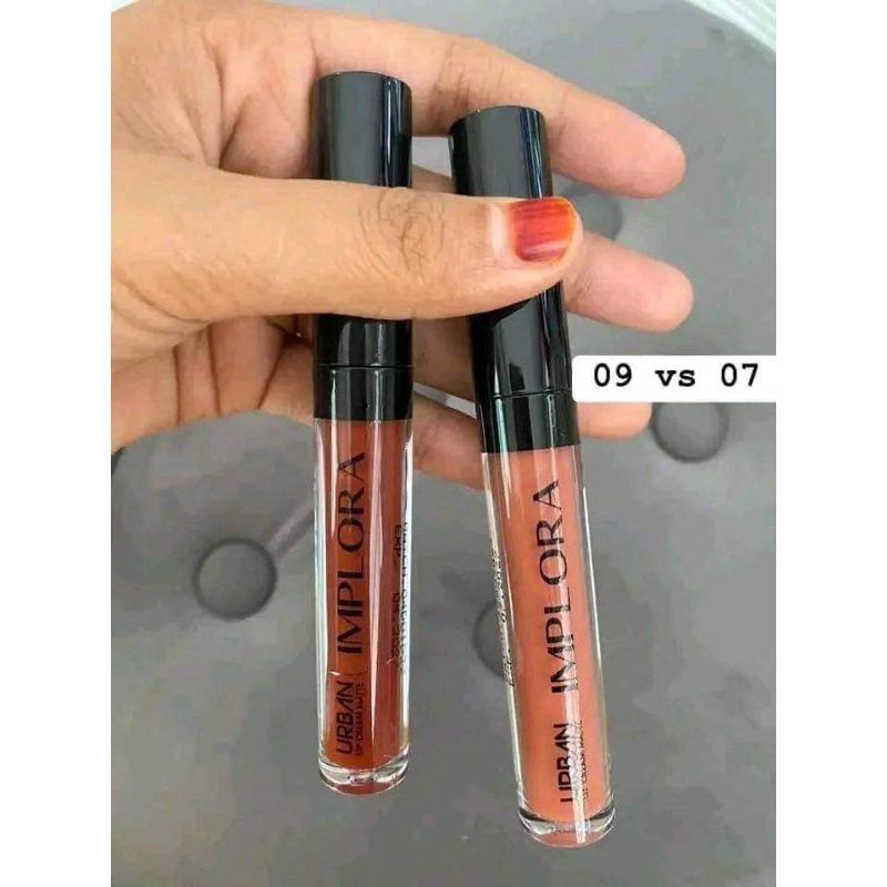 LIPSTIK PAKET OMBRE IMPLORA URBAN MATTE WATERPROOF TAHAN LAMA