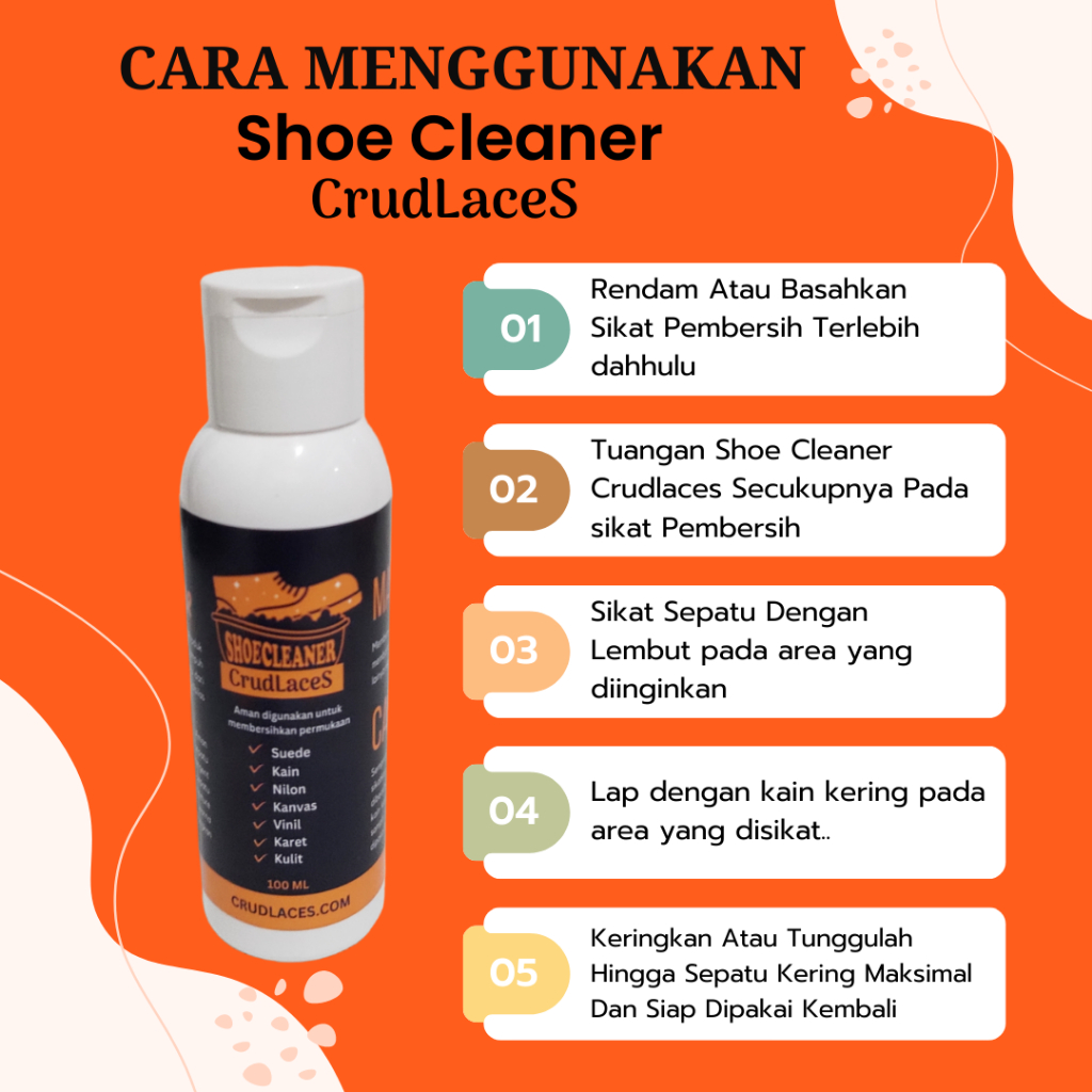 Pembersih Sepatu - Crudlaces Shoe Cleaner