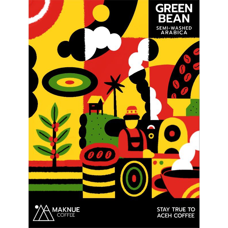 

GREEN BEAN/BIJI KOPI MENTAH ACEH ARABIKA GAYO 500 g