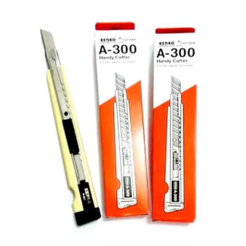 

Cutter Kecil Joyko A-300 Pisau Potong (1Pak/12Pcs)