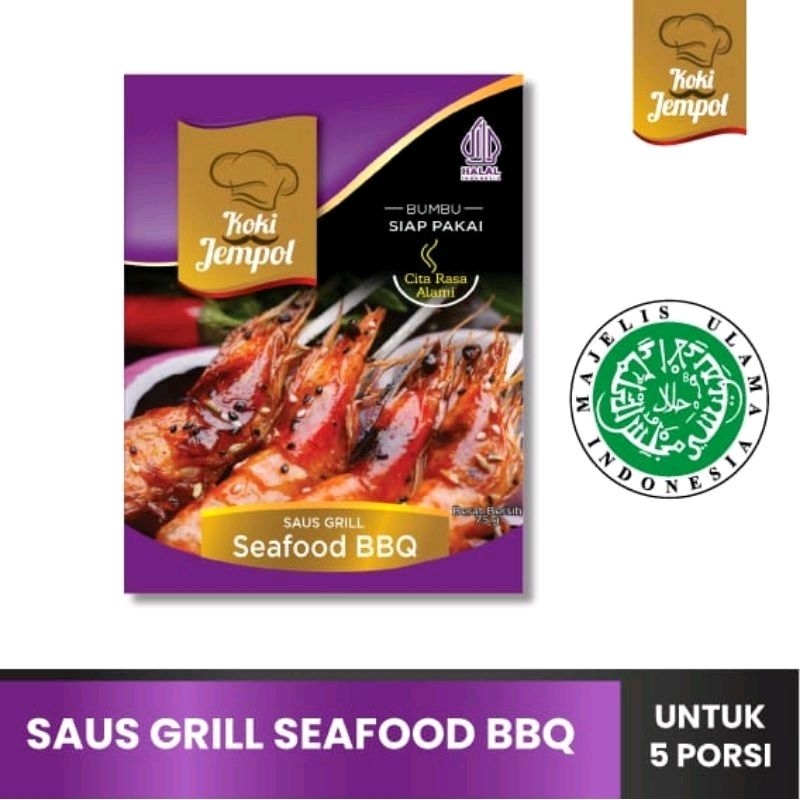 

Koki Jempol Saus Grill Seafood BBQ Marinasi