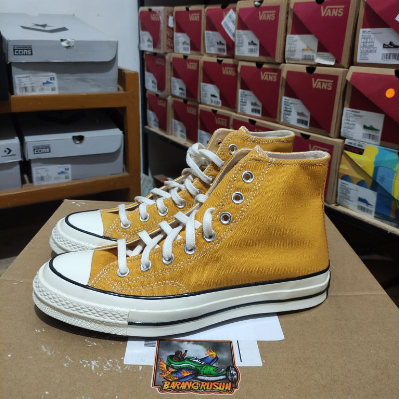 CONVERSE CHUCK 70S HI SUNFLOWER YELLOW ORIGINAL RESMI PT.MAP