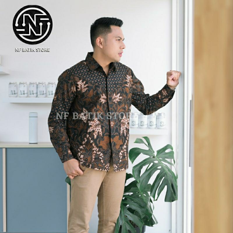 Rama Kemeja batik solo / Full furing / Kemeja batik pria / Batik kondangan / Batik sragenan / Batik 