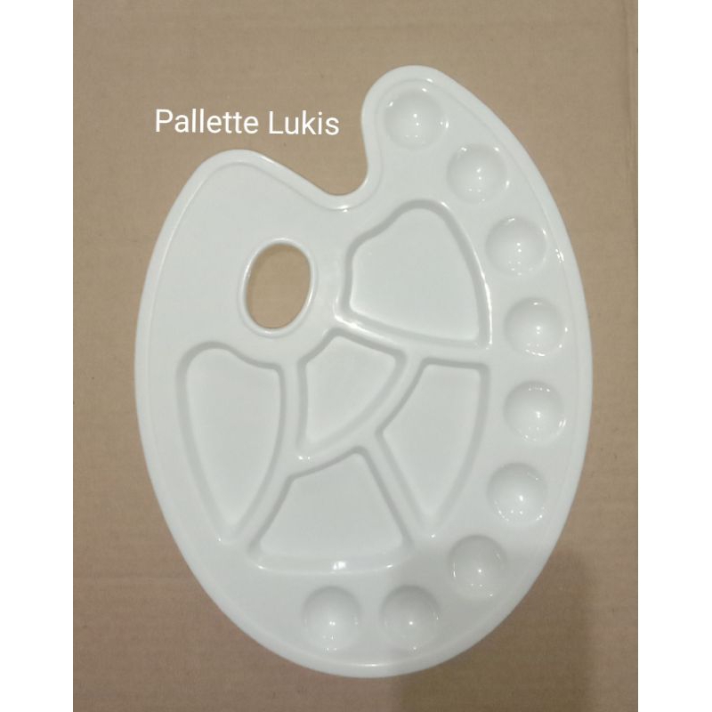 

Piring Pallette, Pallette Lukis