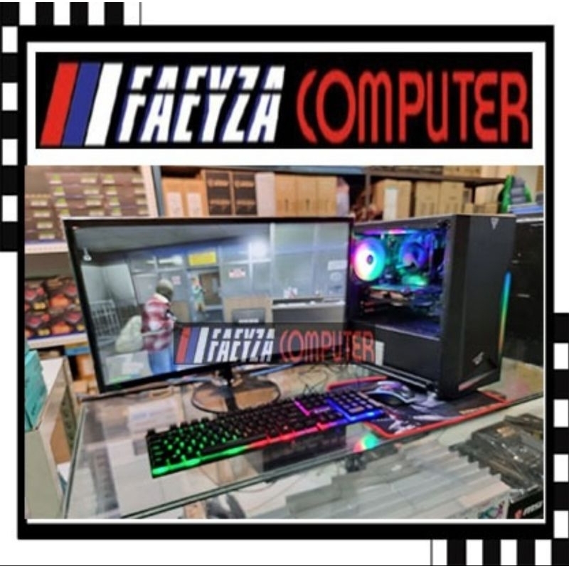 PC Gaming AMD RYZEN 3 3200G RAM 8GB DDR4 SSD 120GB HDD FULL GAME N APLIKASI