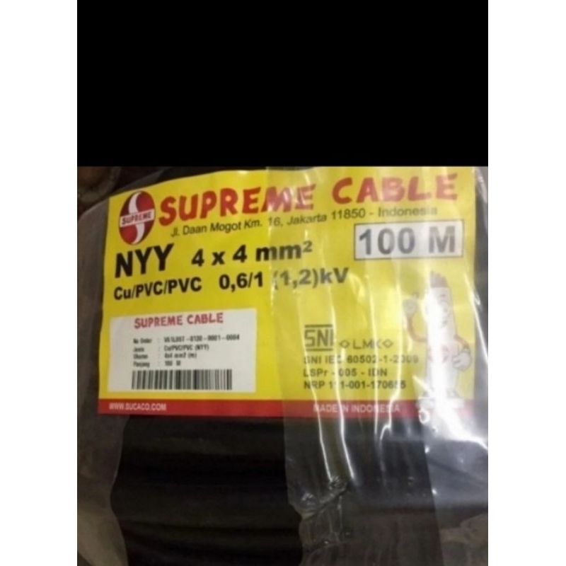 kabel Supreme NYY 4x4 100m