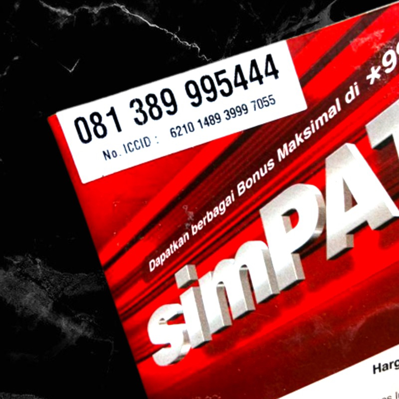 Nomor Cantik Telkomsel simPATI Jadul 8999 5444 Rapi