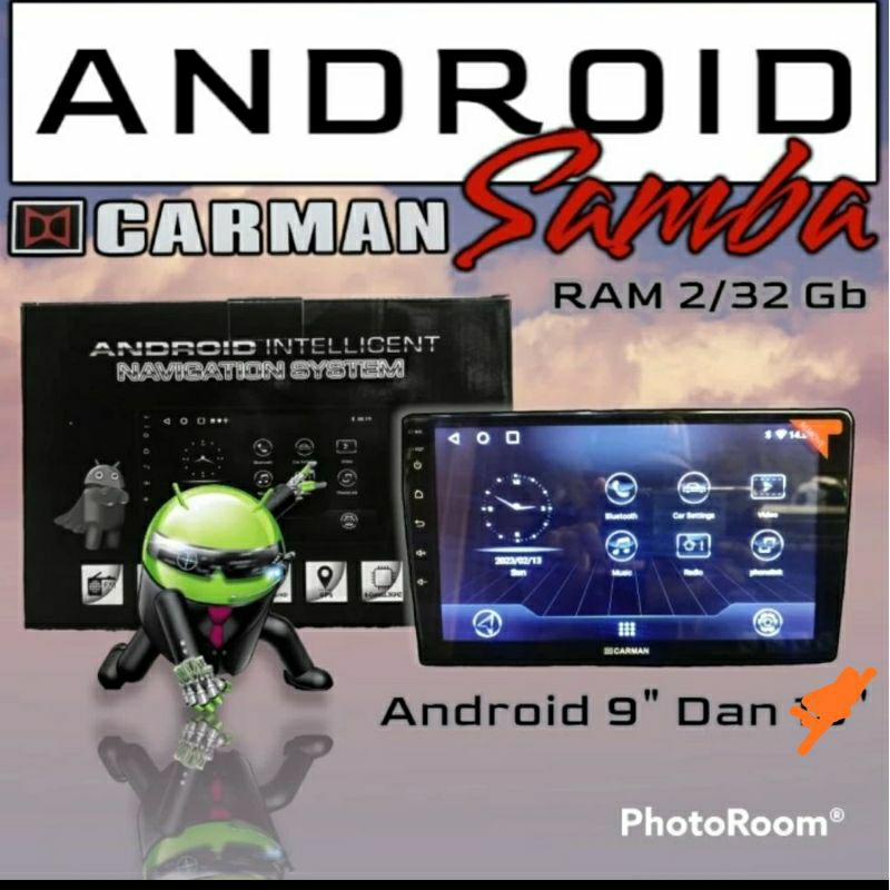 Headunit Android 10 inch Carman Ram 2 + 32GB