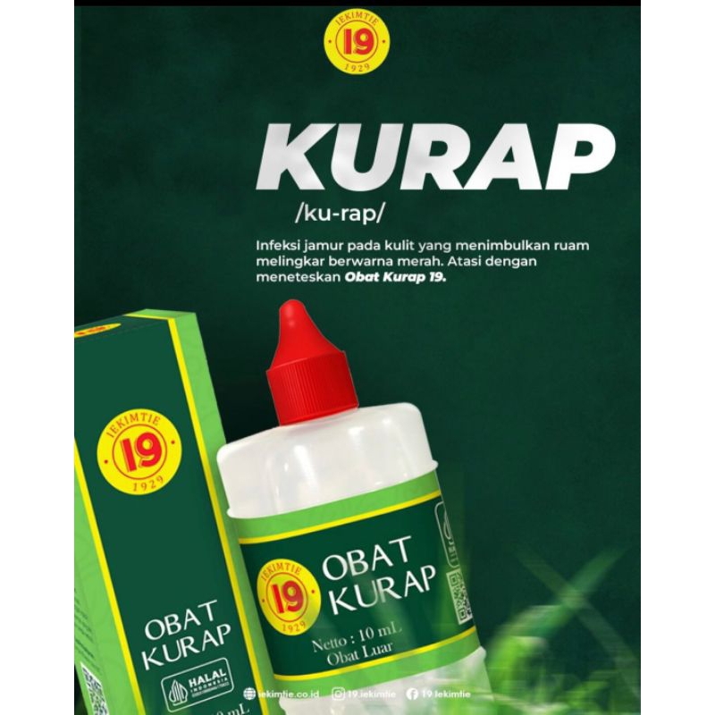 Expired 2025 Obat Kurap Panu Kadas Cap 19 Cair Ie Kim Tie HARGA PER PCS