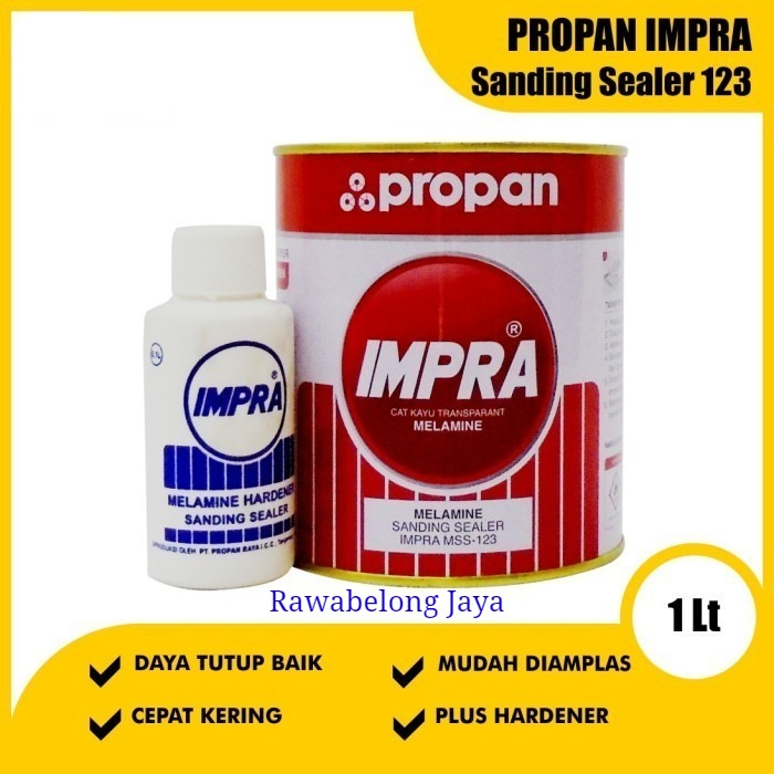 IMPRA MELAMINE SANDING KAYU /SENDING SEALER MSS 123 + OBAT - 1LITER