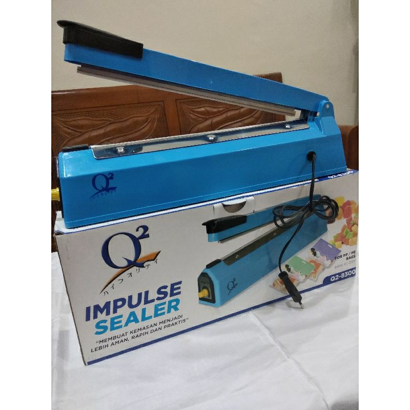 TARA Pres Plastik Impulse Sealer Perekat plastik Q2 30 cm