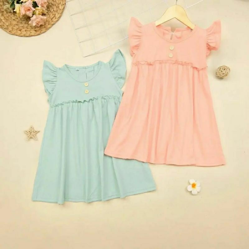 DRESS NAJMA RUFFLE POLOS