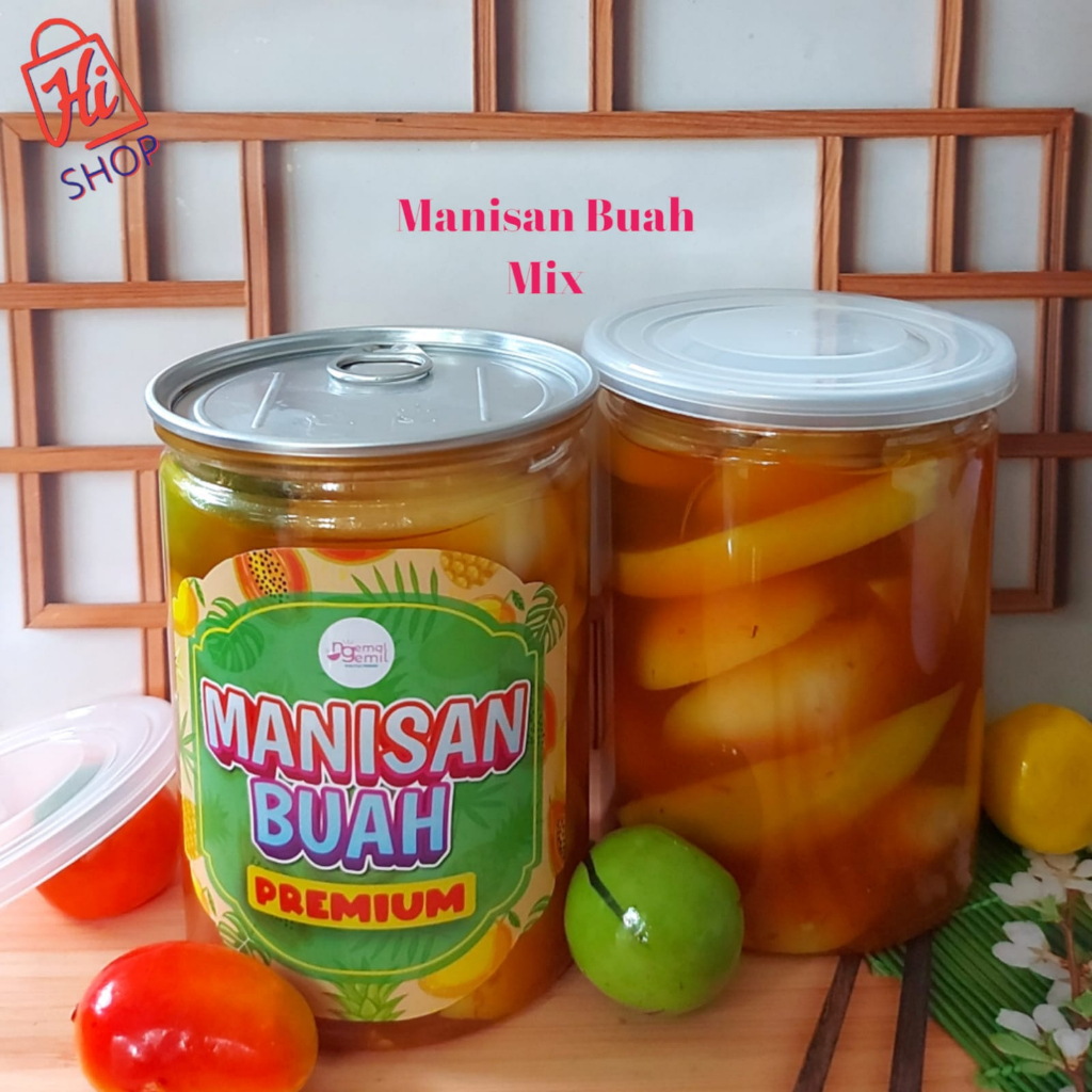 

Can Manisan Buah MIX Pedas Manis Salak Mangga Kedondong Thailand Kualitas Premium