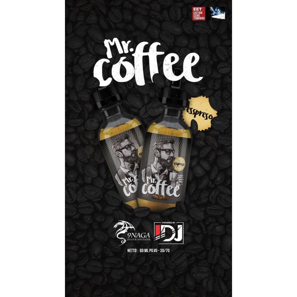 Liquid IDJ Mr Coffee Esspreso 60ML by IDJ x 9Naga / MR Coffee Espresso