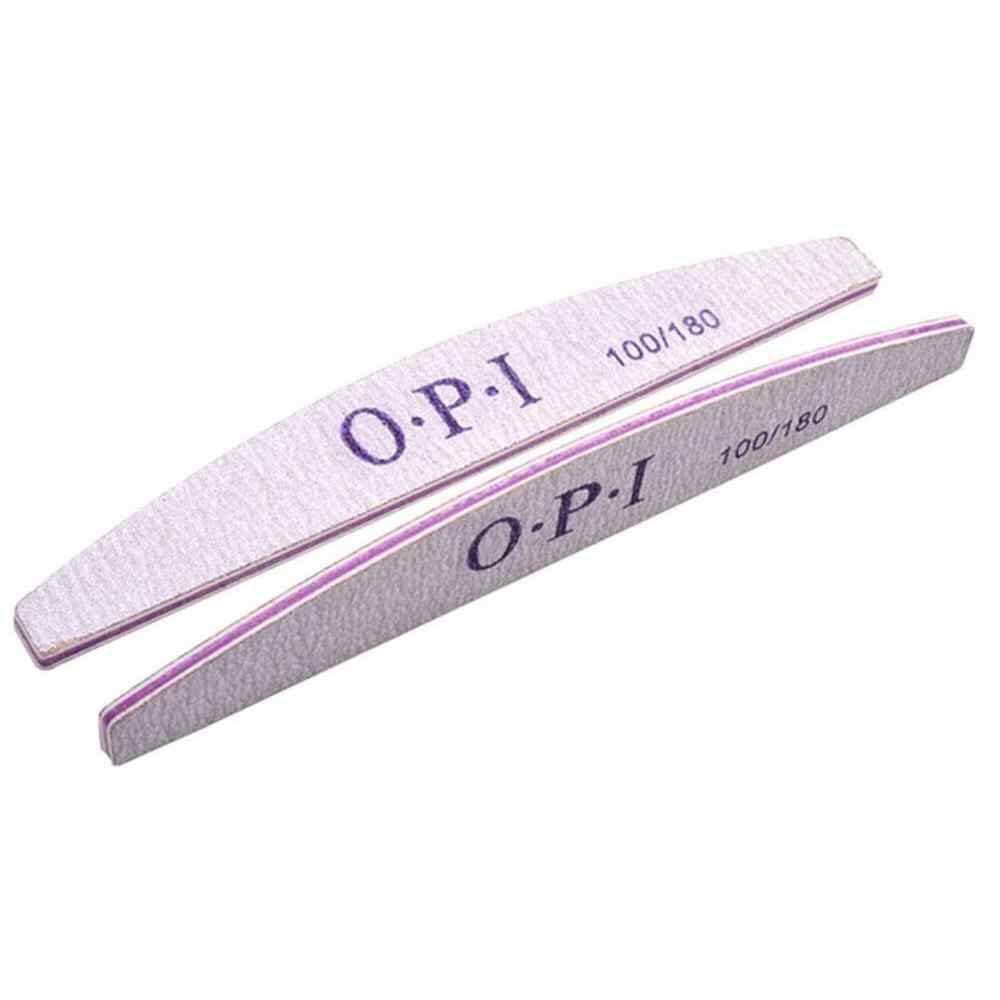 Kikir Kuku Nail File OPI 100/180 Nail File Amplas Kuku dua sisi pengkilat kuku penghalus kuku nail buffer nail art Bagus