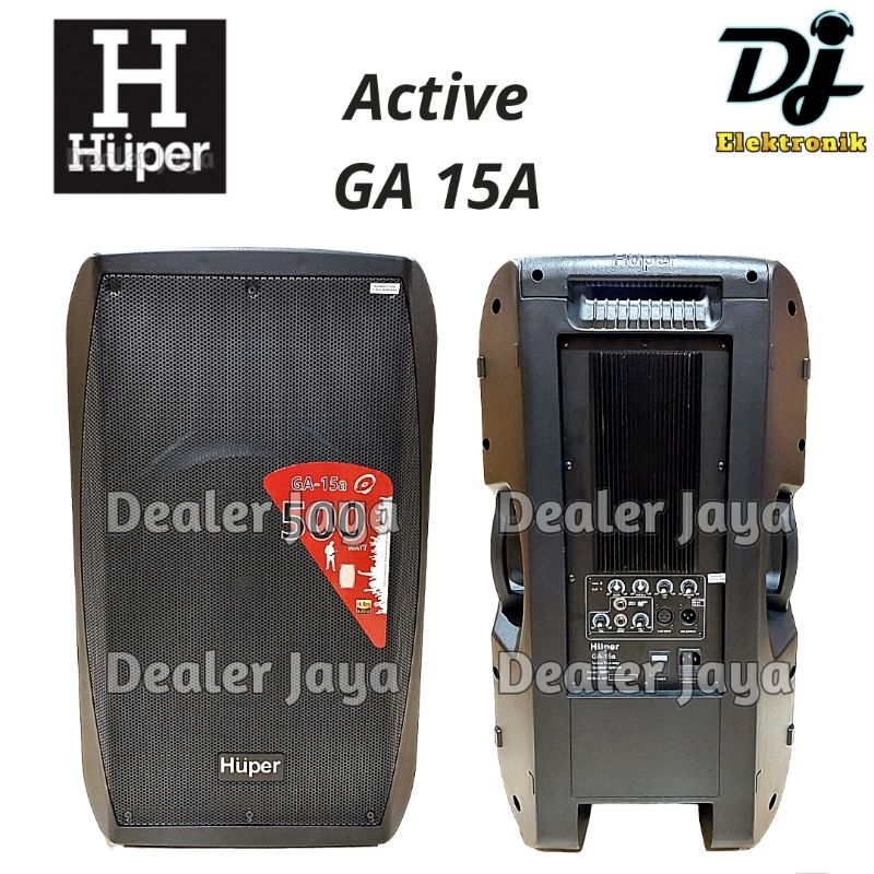 Speaker Aktif Huper GA 15 A / GA15 A / GA 15A / GA15A - 15 inch