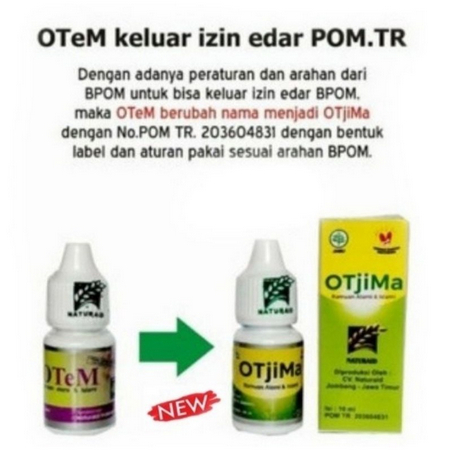 Obat Tetes Mata Naturaid OTJIMA - Obat Tetes Mata Herbal ORIGINAL