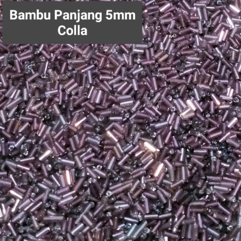 Mote Manik Payet Bambu Panjang Colla 4mm - 10 Gram