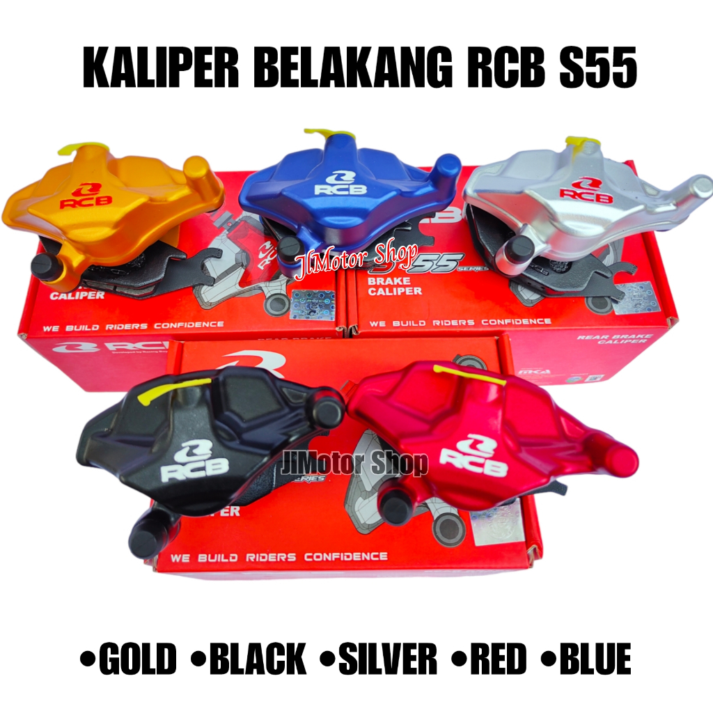 CALIPER KALIPER RCB BELAKANG / DEPAN RCB S55 SONIC CB150 CBR 150 R VIXION NEW R15 JUPITER MX KING XABRE MT15 TIGER MEGAPRO SATRIA FU R15 VARIO 160 PCX ADV GSX 150 MX NEW KLX CRF D-TRACKER 150 SUPRA GTR SUPRA 125 CS1 XSR MT15 RX KING ORIGINAL