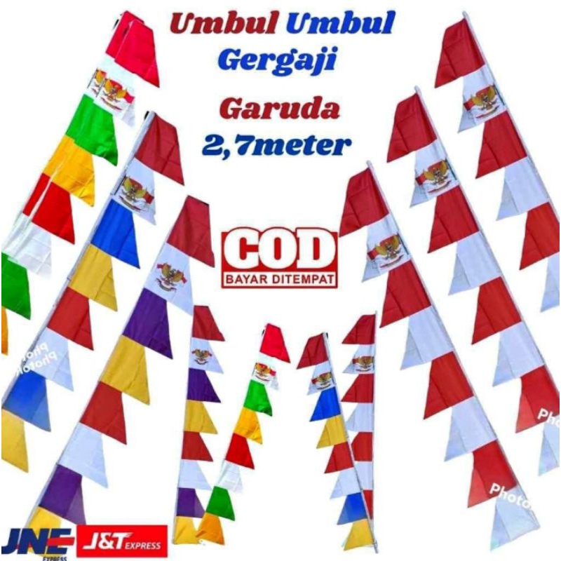 bendera umul umul gergaji Garuda silahkan di order ready stok banyak garansi uang kembali